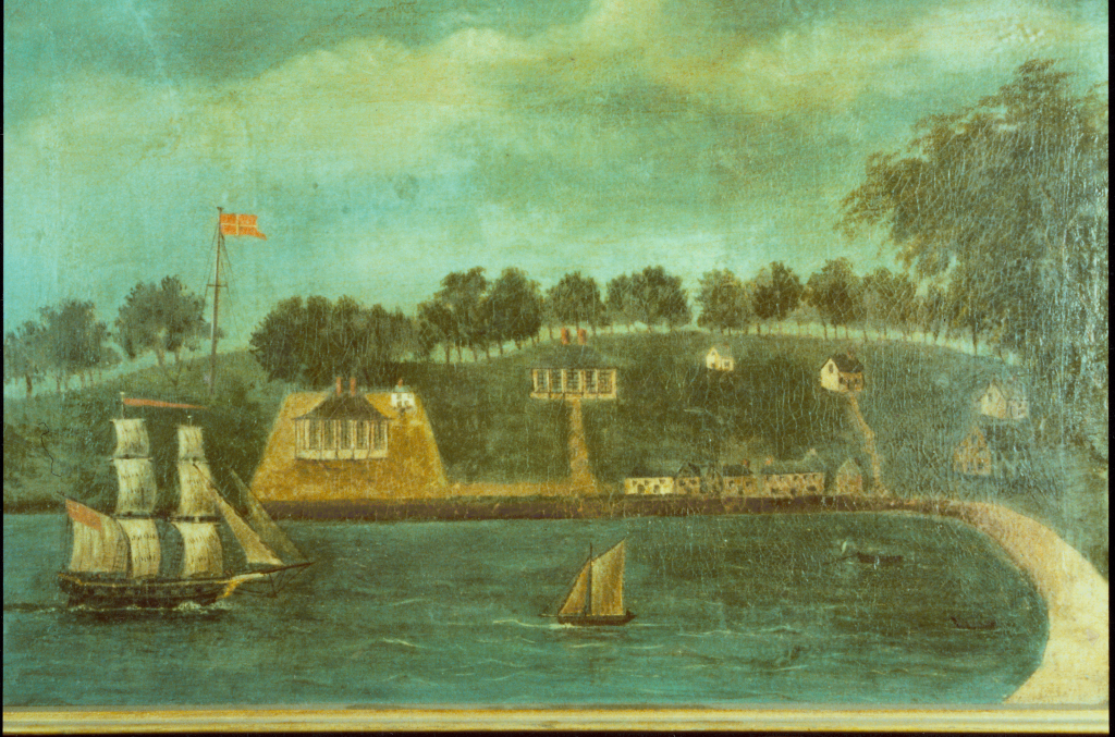 historic photograph of Port Arthur 1833. Source: State Library of New South Wales